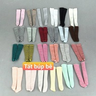 Beautiful doll socks, 7.5cm over-the-knee socks for barbie,licca,xinyi,fr,blythe dolls