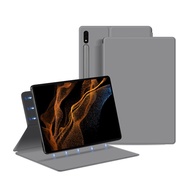 Magnetic Case For Samsung Galaxy Tab S9 Plus SM-X810 SM-X816B SM-X818U 12.4 Inch Stand Cover Auto Sleep Wake For Galaxy Tab s9 S9+ 2023 With Pencil Holder