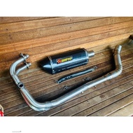 Akrapovic Carbon Full System Exhaust/NINJA 250 FI Carbon Z250 CBR250RR R25 MT25