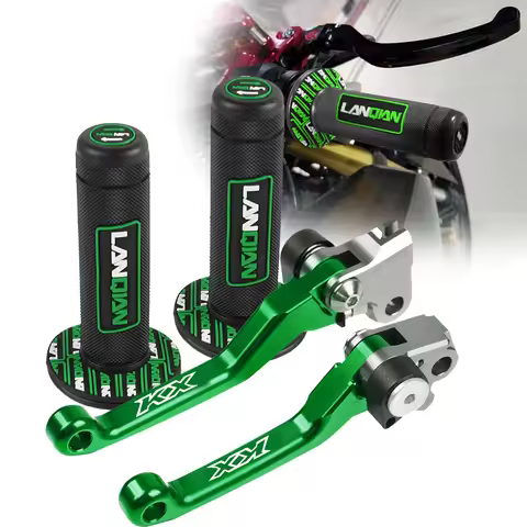 Dirt Bike Brake Clutch Lever Handlebar FOR KAWASAKI KX65 KX80 KX85 KX125 KX250 KX250F KX450F KX 65 8