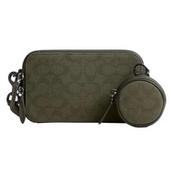 Coach Charter Slim Crossbody In Signature Canvas Jacquard (Retail Collection)