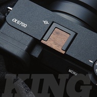[King Original] Sony Wooden Hot Shoe Cover Sony A7CII A7M3 A7R4 A6700 All Series Adapt
