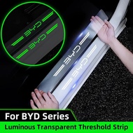 Pelekat Ambang Pintu Kereta Lutsinar Bercahaya untuk BYD Atto3 Han Song ditambah Seagyll V2l Dolphin