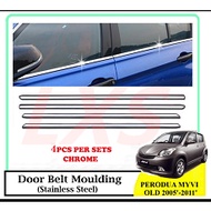 MYVI OLD 05'-11' CAR WINDOW MOULDING CHROME TRIM