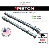 4Piston Racing 4P TR2 Drop In Camshaft Unlocking the RPM, Sound, & Power- K20C1 Type R FK8 / FL5