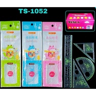 RULER SET OF 4 / DEGREE BUSUR SET RULER