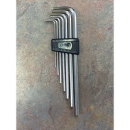 Eight Extra Long Hex Key Wrench 7PCS LHS-7 Made in Japan