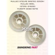 PULLEY STELAN RANTAI SISIR/PULLEY REEL  (5T051-54632)  KUBOTA DC60/DC70