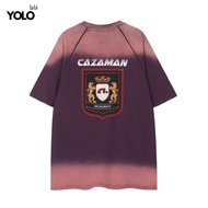 YOLO เสื้อยืด OVERSIZE เสื้อยืดโอเวอร์ไซส์ เสื้อคอตตอน คอกลม แนวสปอร์ต 23343