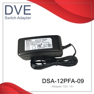 Woww สุดคุ้ม Adapter กล้องวงจรปิด ยี่ห้อ DVE 12V, 1A  ราคาโปร กล้อง วงจรปิด กล้อง วงจรปิด ไร้ สาย กล