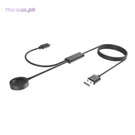 Convenience Charging Cable Cradle Suitable for Fossil Gen 6/Gen 5/Gen 4 Venture 1 to 2 Sport Smart Watch Charger [Maricos.ph]