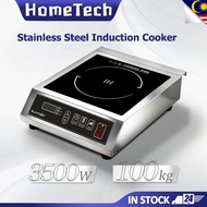 High Power Induction Cooker 3500W Commercial Stainless Steel Induction Hob Cooktop Smart Electric St