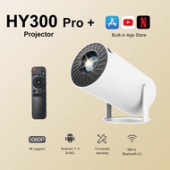 HY300 Pro Mini 4K Projector Portable Android 11.0 2+16GB Smartphone Same Screen HD 1080P Wireless Bl