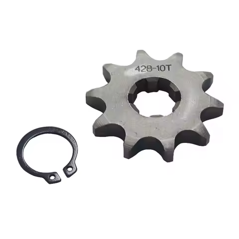 428 10 Tooth 17mm 20mm Front Engine Sprocket for Stomp YCF Upower Dirt Pit Bike ATV Quad Go Kart Mop