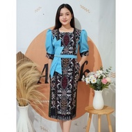 Ethnic fizah dress midi dress