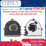 FAN Dell Inspiron 15 3501 3505 5570 5575 5770 5593 laptop FAN... (NO DVD) - 07MCD0 7MCD0 ZIN