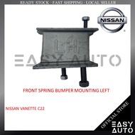 NISSAN VANETTE C22 - 54092-G5111 FRONT SPRING BUMPER MOUNTING LEFT ( EASY AUTO )