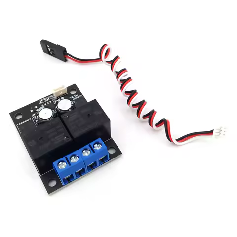 7-28V Brushed DC Motor Controller 20A 2-Ways Receiver Control Switch Relay Forward Reverse 5V/300MA 