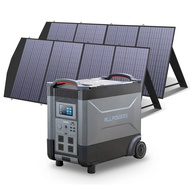 ALLPOWERS Power Station 110V / 230V Solargenerator mit Solarpanel(SP033), 3600Wh 4000W Expandable Ba