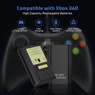 Rechargeable Battery for Xbox 360 Controller, Charger Dual Charging Station Dock with 2 Pack Recharg