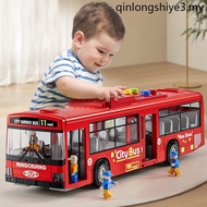 Children's Bus Bus Toy Car Large Bus Model Real Baby Bus Toy Bus Boy