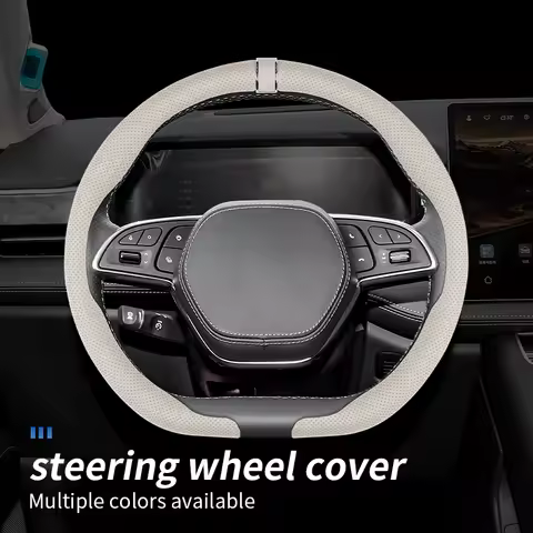 For Suzuki Alto/Baleno/Swift/Jimny/Vitara/S-Cross/Fronx/Ertiga/Swace/eVX Nappa Leather Car Steering