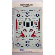 SUPERSCALE DECAL 72-826 A-7E Corsair II VA-87, VA-81 1/72 - DECAL