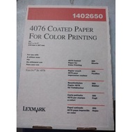 Lexmark coated paper 90 gsm 20 sheets