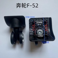 91T luggage trolley case accessory JS037-A suitcase universal wheel F52 maintenance HSJ46300 piggy b
