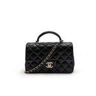 CHANEL Mini CF handle - 黑金