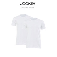 JOCKEY UNDERWEAR เสื้อยืด รุ่น KU 1711CS สีขาว (PACK 2 ตัว)