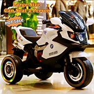 Ready Stock Big Size Superbike Kid Motorcycle Kids Electric Bike Tricycle Motor Budak Motorbike Scooter for kids Basikal