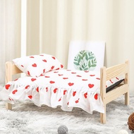 🐘Four Seasons Universal Pet Solid Wood Bed Pastoral Princess Bed Dog Bed Teddy Bichon Bed Wooden Bed Dog Kennel Cat Nest