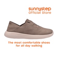 Sunnystep - Balance Oxford - Caramel Suede - Most Comfortable Walking Shoes