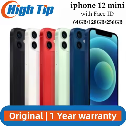 Apple iPhone 12 mini Unlocked 64GB/128GB/256GB ROM Smartphone A14 Bionic chip 4G LTE 5.4 Screen 12MP