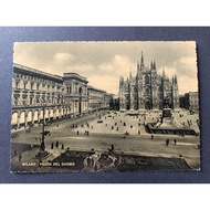 MILANO - Piazza Del Duomo Rare Vintage Unused Postcard. Offer now 🎉