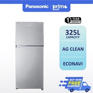PANASONIC Refrigerator 2 Door Fridge Top Freezer (325L) NR-BL342VSMY Inverter 4 Star Peti Sejuk 冰箱
