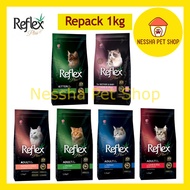 Reflex Plus Cat Food 1KG Repack Salmon Chicken Urinary Hairball Lamb Kitten Indoor