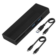 Trạm nối USB3.1 Gen2 Bộ chia Hub typechub đa giao diện M.2 trạng thái rắn NVMe giao thức kép vỏ bọc
