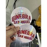 BARANGAY GINEBRA LOGO PREMIUM STICKER LOGO STICKER (waterproof scratch proof)