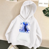 Áo Hoodie Trắng in hình Tam Sans Đại Chiến 404 Sans 505 Sans 606 cực hot cho bé