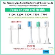 【Toothbrush Head】12Pcs T100/T200/T300/T500/T700 For Xiaomi Mijia Toothbrush Replacement Brush Heads