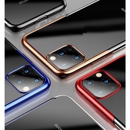 iPhone 11 Pro Max / iPhone 11 Pro / iPhone 11 / 12 Pro Max Electroplated Shell Border Phone Case Cas
