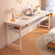 書桌家用女生臥室長條桌簡易出租屋靠牆長桌子工作檯陽臺窄電腦桌