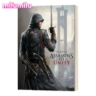 ศิลปะแห่ง Milu Assassins Creed Unity หนังสือภาษาอังกฤษดั้งเดิม