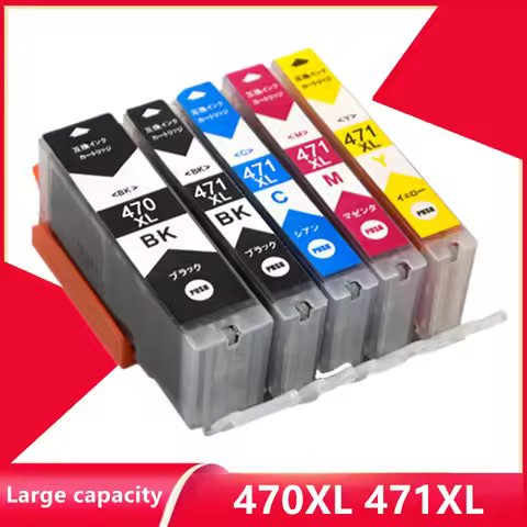 PGI470 CLI471 PGI-470 CLI-471 Compatible Ink Cartridge 470XL 471XL For Canon PIXMA TS5040 MG5740 MG6