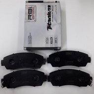 (RBI R3720) (Works Temp 500°C) (Front) Titanium Metal Brake Pad for Honda Crv SWA TOA 2012-2021 4pcs