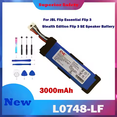 3000mAh Reliable Power Source For JBL Flip Essential Flip 3 Stealth Edition Flip 3 SE Speaker Batter
