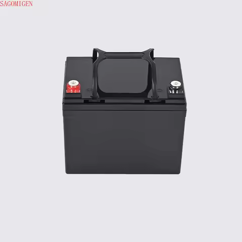 Plastic Empty Battery Box with Handle for 18650/21700/26650/32650 Battery 12V DIY Battery Pack Case 