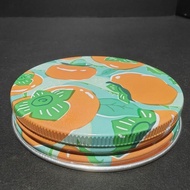 600ml Biscuit Container with variety colour aluminum lid/ plastic container/PET 118